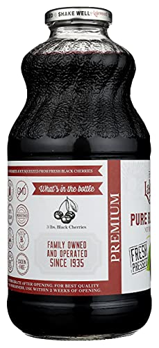 Lakewood Premium Pure Black Cherry, Fresh Pressed, 32 Fl Oz (Pack Of 6) #TOP6