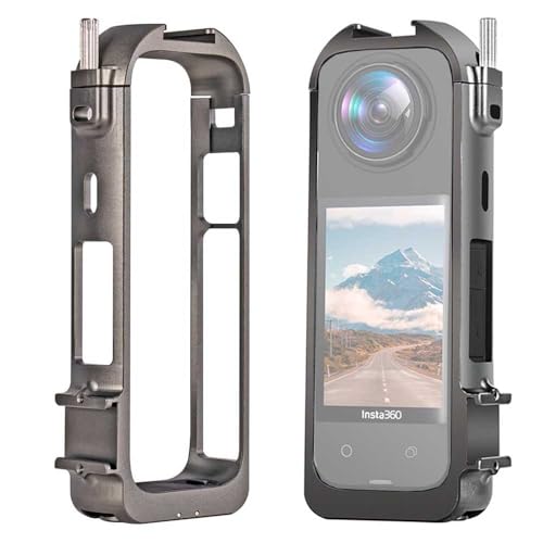 �yPCATEC�z Insta360 X4 �Ή� �t�H�[���t�B�b�e�B���O �A���~�j�E���f�ރt���[�� 1/4�C���`�l�W���t�� �p�m���}�J�����A�N�Z�T���[ �A���~�����ی�P�[�W�P�[�X �g�������ی�t���[�� �݊��i(Insta360 X4)