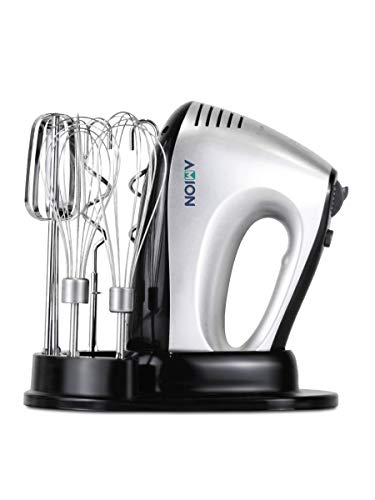 AMION 350W Electric Hand Blender (Silver, Black)