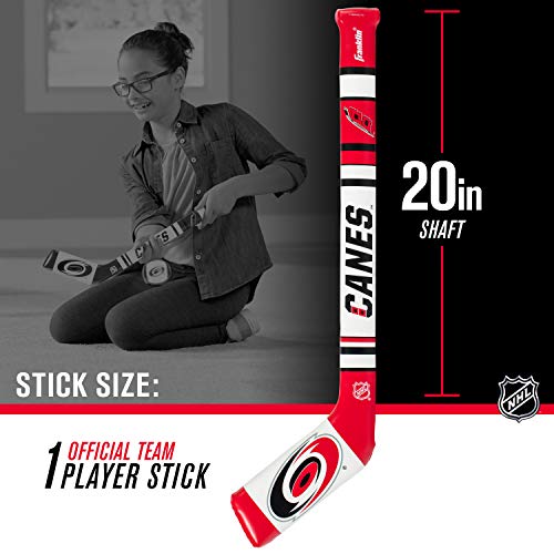 Image of Franklin Sports NHL Team Mini Soft Hockey Stick Set - NHL Team Soft Foam Mini Hockey Stick and Ball - Great Toy for Kids
