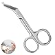 Verbandschere Mit Gravur, Verbandsschere Pflege, Medizinische Schere, Stoma Schere, Schwesternschere, für ärzte Oder Krankenschwestern(Silber 11cm)