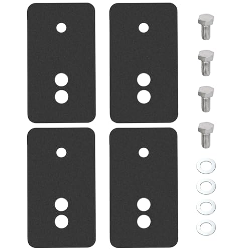 AC-MTORC Seat Relocation Brackets Kit for Camaro/Firebird 1967-2002 (A Set of Four Brackets, Including Hardware for 1.5-2