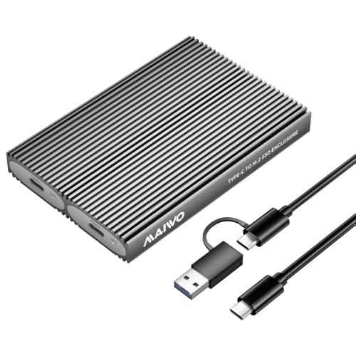 Caja externa para SSD M.2 PCIe NVMe Dual Bay MAIWO miniatura 1