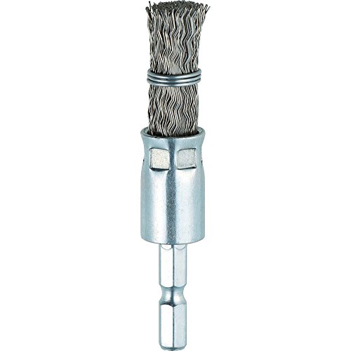 TRUSCO(トラスコ) 六角軸筒型ブラシΦ15X6.35 SUS 0.3 くくりタイプ TEB6-15SUS