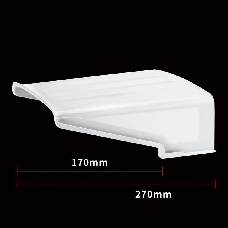 Visera de cámara de seguridad exterior universal para lluvia y sol 7