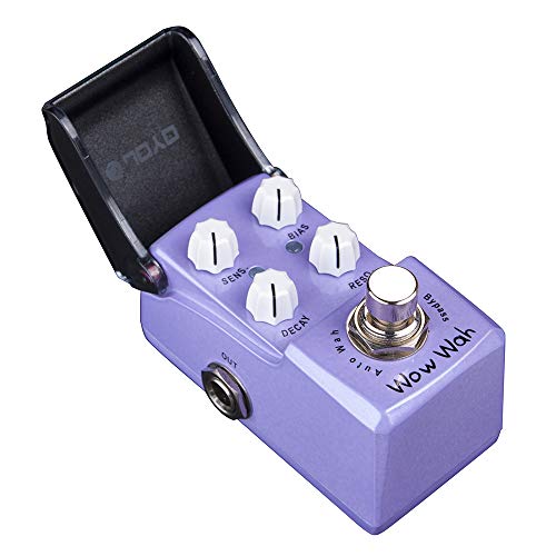 Joyo Auto Wah Mini Pedal For Electric Guitar Effect - True Bypass Ironman Series (Wow Wah Jf-322) #TOP1