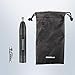 ConairMan Nose Hair Trimmer for Men, For Nose, Ear, and Eyebrows, Patent 360 Bevel Blade for No Pull, No Snag Trimming Experience, Cordless Lithium-Powered Trimmer with Drawstring Bag