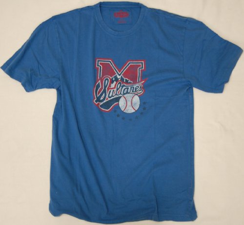 Red Jacket Sultanes de Monterrey Mexican League Baseball Retro Logo T-Shirt