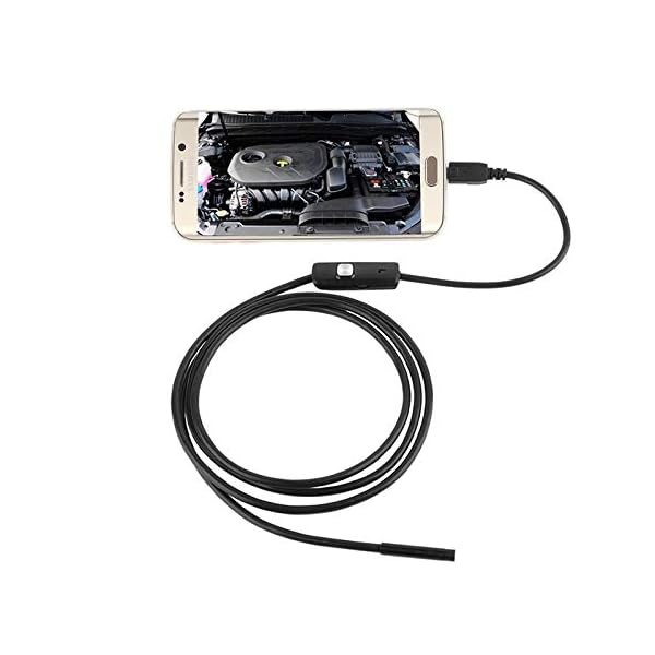 We1lessz 1M / 1 5M / 2M 5 5 Mm / 7 Mm Endoskopkamera Flexible IP67 wasserdichte Inspektions-Endoskopkamera Für Android… – Bild 3