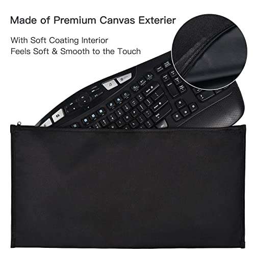 Protector de Teclado Universal para PC y Gaming, Negro miniatura 6