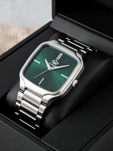 Image of LIMESTONE Classic Series Men Analog Watch - Stainless Steel Mesh Strap with Elegant Dial & Roman Numerals | Quartz Wristwatch for Casual & Formal Wear