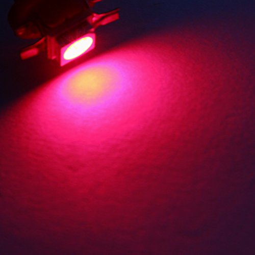 EverBright 30 pezzo rosso T5 5050 1-SMD LED auto