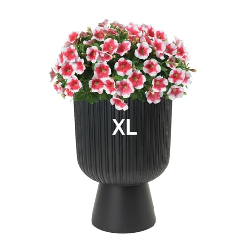 Blumenkübel Blumentopf mit Herausnehmbaren Einsatz Rund Dekorativ...