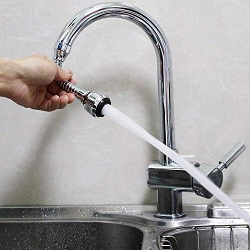 SARNESHWERAM Flexible Stainless Steel Faucet Tap Extender for Kitchen Sink, for Convenient Use Upgrade Your Kitchen Sink with Flexible Tap for Easy Access Fruit Juicer-Stephen, 50 cm 1