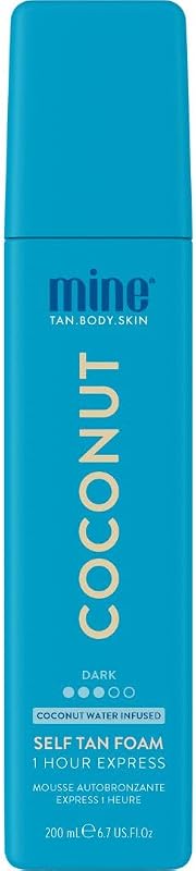 MINETAN BODY.SKIN Mousse autobronzeadora de coco com aplicação expressa, 1 unidade