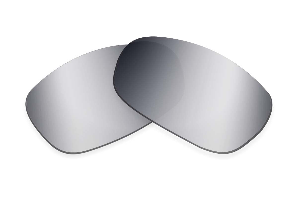 Sunglass FixReplacement Sunglass Lenses Compatible for Cancer Council Lincoln 62mm (Non-Polarized SFx Edge Flash Silver Mirror Black Pair)