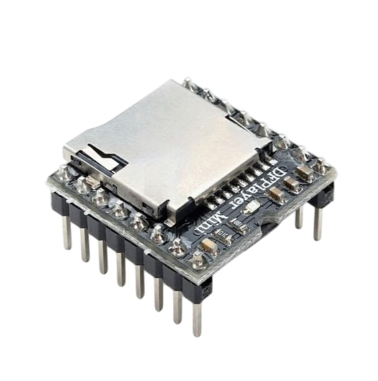 SD Card Module for SPI Interface, Micro SD MicroSDHC Reader Writer, 3.3V/5V Level Shifter, Data Logging Storage Expansion Board Compatible with ESP32, Raspberry Pi, Robotics, Blue, MIB27-image-2