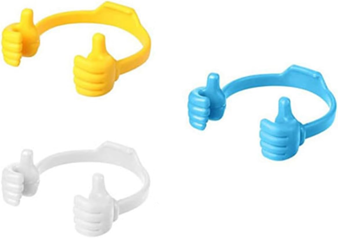 3 Pack Thumbs up Cell Phone Holder Lazy Phone Stand...