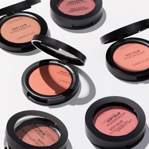 Image of Catrice Soft Blur Powder Blush | Velvety Matte Finish, Lightweight Formula | Buildable Color | Vegan & Cruelty Free (060 | Berry me later!)