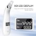 Blackhead Remover Vacuum Blackhead Remover Suction Rechargeable Blackhead Vacuum with LED Display Rechargeable Skin Vacuum for Blackhead Acne Grease Wrinkles Pore Vacuum Deep Cleaner for Facial Skin
