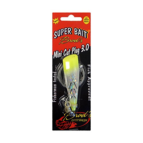 Brad's Super Bait Cut Plug and Mini Cut Plug - 3-Inch, Single Pack, The Honeydew