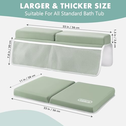 Beiens Bath Kneeler and Elbow Rest Pad Set, 1.5-Inch Thick Memory Foam Pads by beiens - Used condition - Image 5