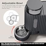 Gardner Pet Automatic Gravity Cat Food Feeder and Water Dispenser Stainless Steel Two-in-One Set Large Capacity Dispenser for Pets Dogs, Puppies, Kittens, Rabbits - Image 4