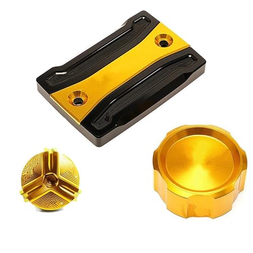 Tapa depósito líquido frenos moto MT07 2014-2020: protector cilíndrico delantero y trasero