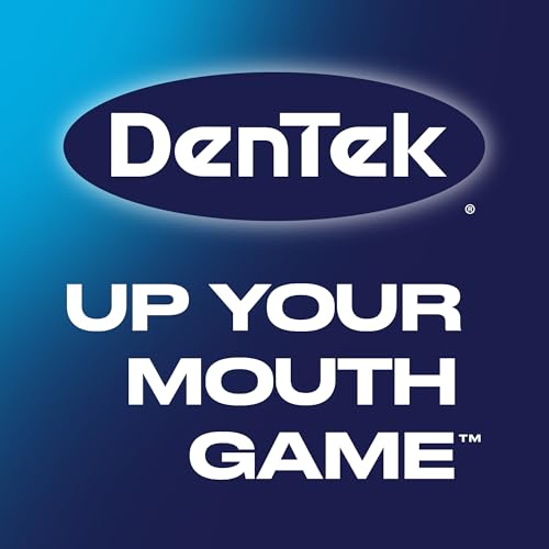 Image of DenTek Metal Tongue Scraper for Better Oral Health - Removes Bacteria, Fights Bad Breath - 100% Stainless Steel, Dishwasher-Safe - Slim Design, Works Gently