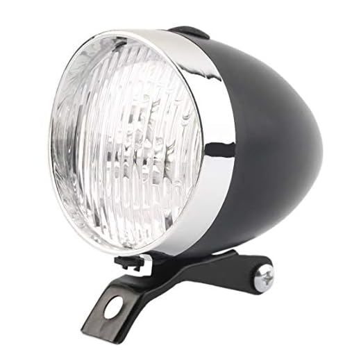Sanzhileg 3 LED Vintage Ultra Brillante Linterna lámpara de la luz de la Bicicleta Faro Bicicleta luz Delantera Segura Noche Ciclismo Accesorio de la Bici