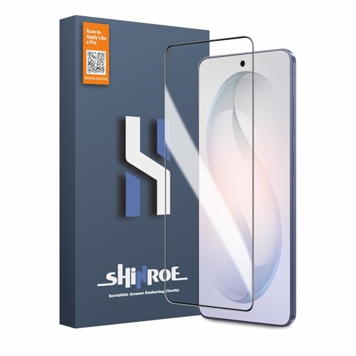 Image of Tempered Glass for Samsung Galaxy S26 - Military Grade 9H Screen Guard, Anti-Scratch, Shatterproof, Edge-to-Edge Full Coverage - Black Border