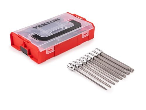 TEKTON 3/8 Inch Drive Long Triple Square Bit Socket Set with Mini Stacking Tool Box, 8-Piece (M4 - M12) | SHB91705 by TEKTON - Image 4