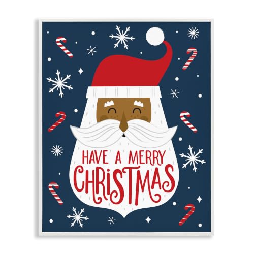 Merry Christmas Santa Holiday, 24 x 30 Inch Framed Giclée Print