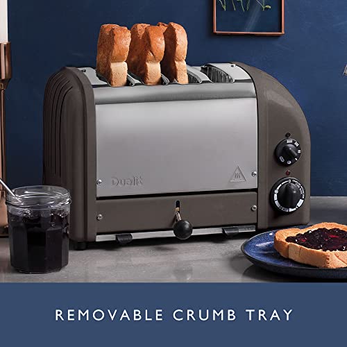 Dualit Classic 4-Slice Toaster, Charcoal #TOP5