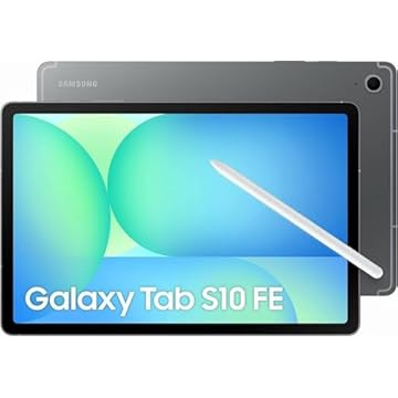 SAMSUNG Tablet Android Galaxy Tab S10 Fe Com S-Pen (128 Gb, 8 Wi-Fi) 10,9" Full Hd 90 Hz, Octa-Core (4 Nm), Câmera 4K, Resistente À Água Ip68 Sm-X520 (Cinza)