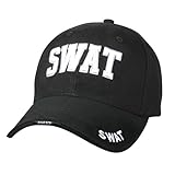 Rothco Deluxe Swat Low Profile Cap, Black