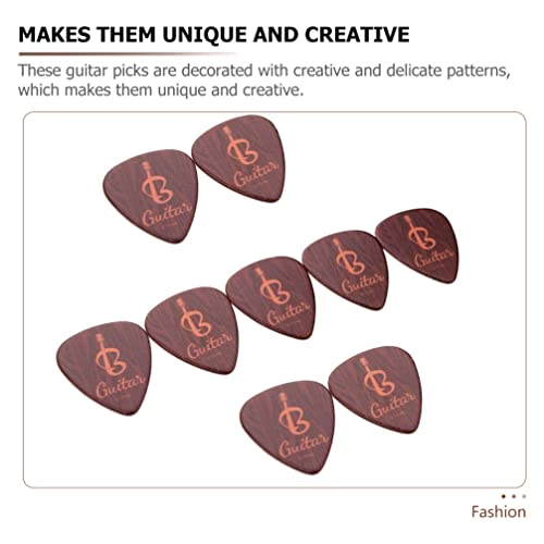 ERINGOGO Médiators pour Médiators en Bois 5 Pièces Guitare Électrique Petite Guitare Mince Plectres pour Guitare… - Les Beatles, Paul McCartney, John Lennon, RIngo Starr, George Harrison ERINGOGO Médiators pour Médiators en Bois 5 Pièces Guitare Électrique Petite Guitare Mince Plectres pour Guitare… – Image 3