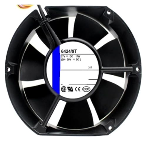 Ventilateur 6424/9T 3 fils pour refroidissement de boîtier pc industriel