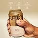 BERO Noon Wheat Non-Alcoholic Beer, 6-Pack Light Hoppy Ale-Style Craft Brew, NA Beer by Tom Holland, Wheat Flavor, Drink for Light Beer Lovers, Alcohol Alternative Beverages