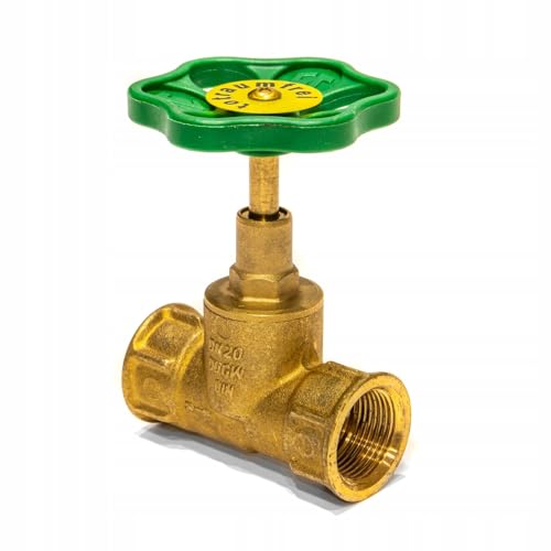 Válvula de paso, válvula de cierre con vástago ascendente (1/2')