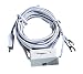 Dollhouse Miniature Transformer Lead-in Wire with Switch