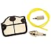 HIPA Top Air Filter with Spark Plug Pickup Fuel Filter Hose Tube for Husqvarna 36 41 136 136LE 137 137E 141 141LE 142 142E gas chainsaw