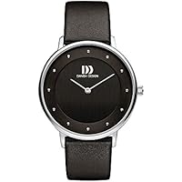 DANISH DESIGN RELOJ DE MUJER CUARZO CORREA DE CUERO CAJA DE ACERO IV13Q1129