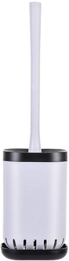 Eco toilet brush Household toilet brush set cleaning brush soft hair toilet brush long handle brush without dead ends funny toilet brush (Color : Floor-standing)