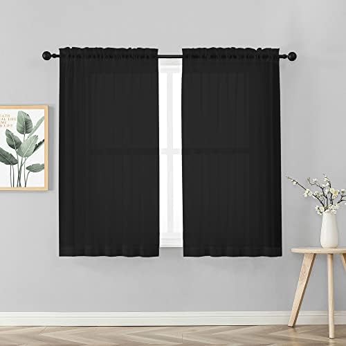 Tende Oscuranti Effetto Lino Con Occhielli 2 Pezzi Talpa 140x225 Cm - Foto 7