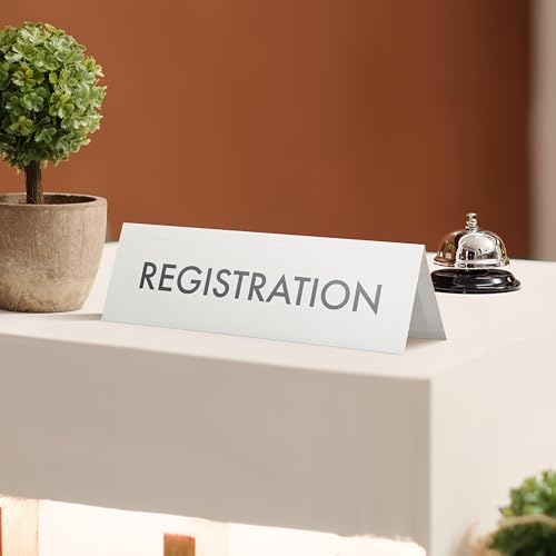 image for Sustainable Greetings Place Cards - 60-Pack Large Tent Cards, Blank Fo