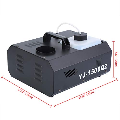 Ridgeyard Up Spray Stage Fog Machine With Wireless Remote Control 1500W Dmx Fogger Smoker Machine For Holidays Christmas Wedding Party (2 Pcs) #TOP1