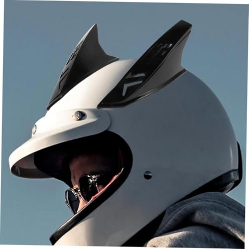Cuernos de ABS para casco PRETYZOOM accesorios de moto y patinete decorativos 4