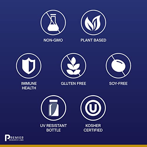 Premier Research Labs Multi-Vitamin - Supports Immune Priming, Brain, Cardiovascular & Whole Body - Multivitamin With Prebiotics & Postbiotics - Gluten & Soy Free - 120 Plant-Source Capsules #TOP3