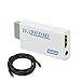 Price comparison product image COOLEAD Wii to HDMI Converter 1080P HD Wii 2 HDMI Adapter Wii to HDMI Connector Video Adapter Wii2HDMI Converter - Supports All Wii Display Modes +2M HDMI Cable